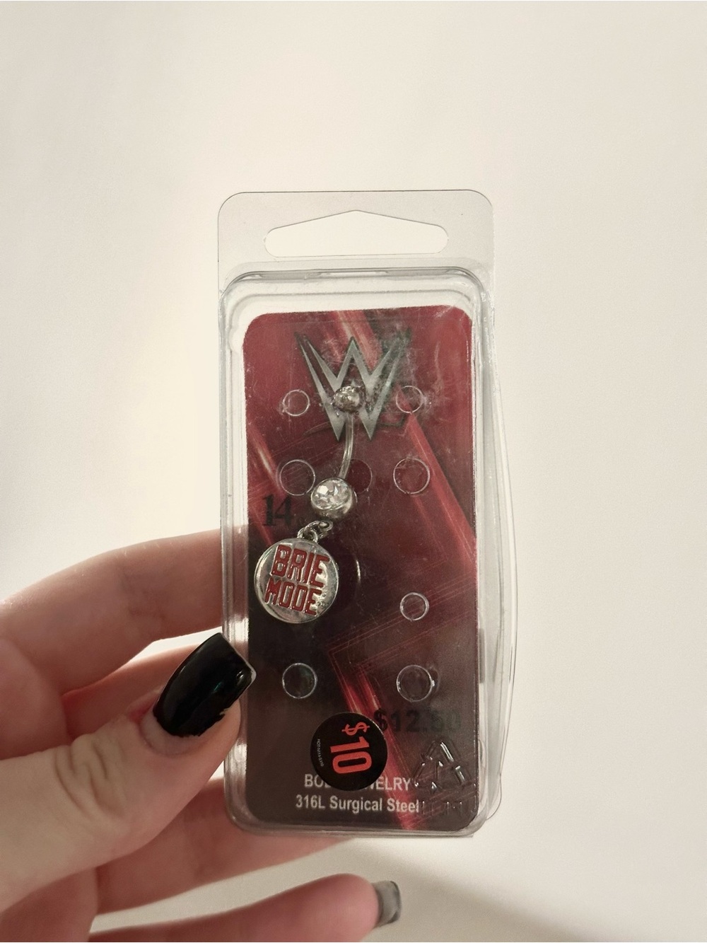 WWE Brie Mode Belly Button Ring 
New with tags